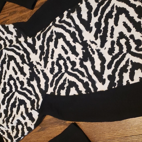 H&M Animal Print Long Sleeve Dress - Picture 3 of 11